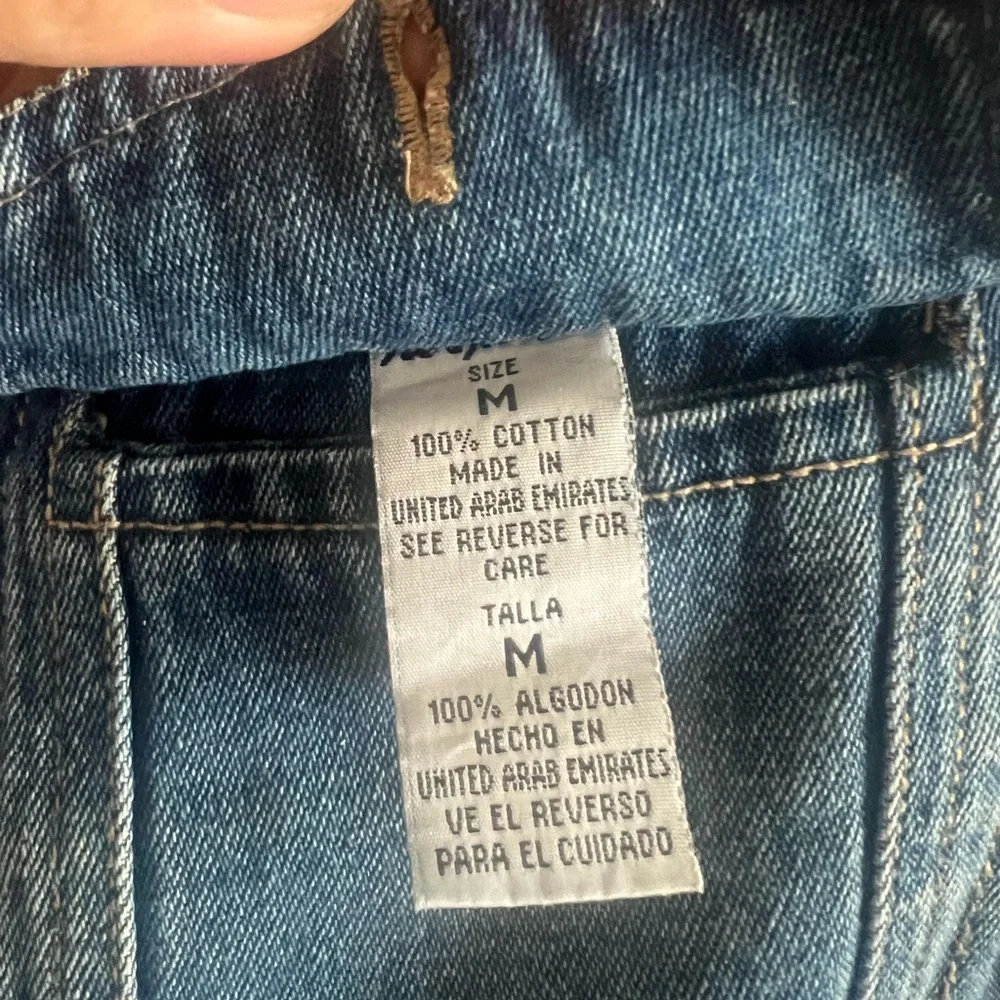 No Excuses Dungarees Reversible Plaid Classic Women’s Vintage 90s Vest Size M - Picture 5 of 12